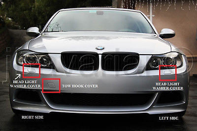 Painted or Primed BMW Front Tow Hook Cover E92 E93 3 07 - 10 Coupe / C
