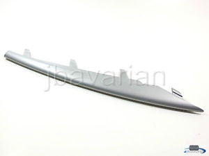 Genuine BMW Right Side Bumper Trim Piece Matte Aluminum Color E70 X5 2007